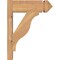 Ekena Millwork Funston Arts & Crafts Smooth Outlooker, Western Red Cedar, 5 1/2"W x 14"D x 18"H OUT06X14X18FST03SWR - alternate 2